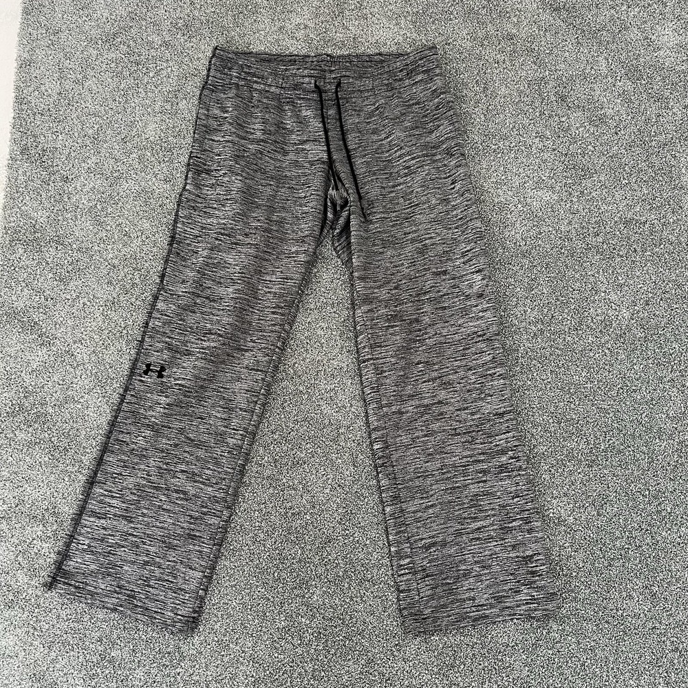 Under Armour ColdGear Gray Jogger Sweatpants Mens Medium Loose Fit UA Storm